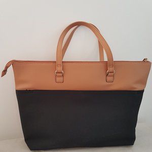 Rosetti Women Classic Work Black/Brown Tote  - NWT